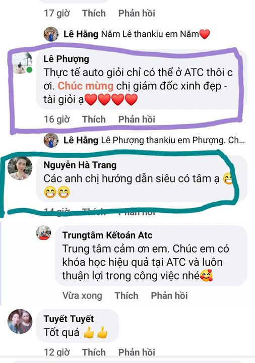 học tin học văn phòng tại thanh hóa NHỮNG CHIẾC FEEDBACK KHIẾN THẦY CÔ ATC VUI CẢ THÁNG LUÔN... ĐẾN ATC ĐỂ RÈN KỸ NĂNG KẾ TOÁN, TIN HỌC &