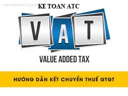 lớp đào tạo kế toán tại thanh hóa Mục đích của kết chuyển thuế GTGT hàng tháng là gì? Và cách kết chuyển ra sao? Kế toán ATC xin thông tin