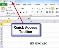 Học tin học văn phòng ở Thanh Hóa Trong Quick Access Toolbar có chứa nhiều nút tắt để truy cập nhật tuy nhiên khi bạn muốn tạo thêm nút