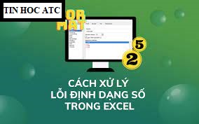 Học tin học văn phòng ở Thanh Hóa Trong bảng dữ liệu một số trường hợp bị lỗi định dạng số, vậy cách phát hiện và sửa lỗi như thế nào?