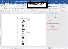 Học tin học văn phòng ở Thanh Hóa Khi thiết kế văn bản hoặc tạo bảng, bạn muốn xoay ngang chữ? Tin học ATC xin giới thiệu bạn bacách sau nhé!