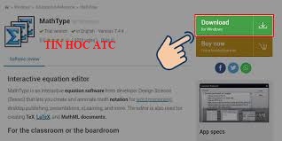 Học tin học văn phòng tại Thanh Hóa Để chèn mathtype vào văn bản trong word, bạn hãy thử làm theo cách sau, ATC sẽ mang đến phương