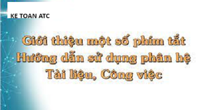 Học kế toán tại thanh hóa Bạn đang sử dụng phần mềm misa, muốn thao tác nhanh hãy sử dụng các phím tắt sau nhé!