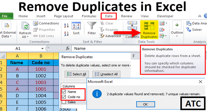 Học tin học văn phòng tại Thanh Hóa Remove Duplicates là tính năng sẵn có trong Excel giúp bạn dễ dàng tìm kiếm và lọc dữ liệu trùng nhau