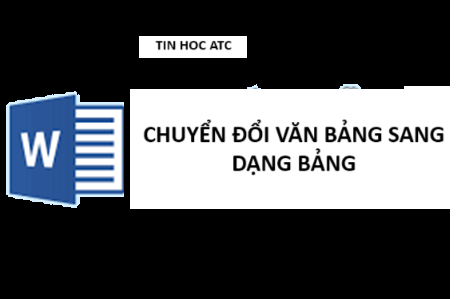 Học tin học văn phòng tại Thanh Hóa Bạn muốn chuyển đổi văn bản sang dạng bảng hàng loạt nhưng chưa biết cách làm? Hãy thử làm cách sau nhé!