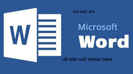 Trung tâm tin học ở thanh hóa Nếu chữ trong bảng ở file word của bạn bị mất chữ? Bạn hãy thử làm một trong những cách sau nhé!