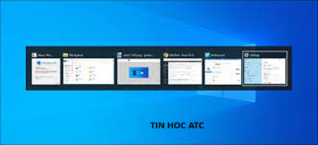 Trung tâm tin học tại thanh hóa Bạn đang làm việc trên nhiều cửa sổ,và bạn đang dùng phím tắt để chuyển đổi giữa các vùng làm việc,