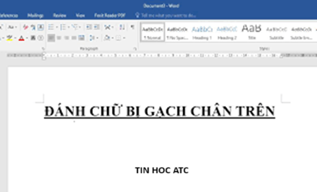 Học tin học ở thanh hóa Bạn đang khó chịu vì khi đánh chữ lại bị gạch chân và bạn đang không biết phải làm sao, mời bạn theo dõi bài viết