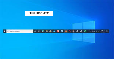 Học tin học văn phòng ở Thanh Hóa Bạn đang gặp tình trạng thanh taskbar không ẩn khi fullscreen, tin học ATC xin mách bạn cách làm sau: