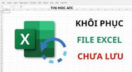 Lớp tin học văn phòng ở Thanh Hóa Lỗi khi nhấn save file excel lại bị tắt mất, làm thế nào để khắc phục? Đừng lo lắng nhé, tin học ATC có