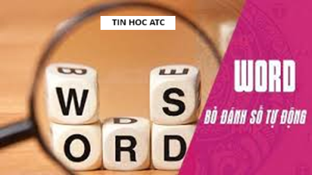 Học tin học văn phòng ở Thanh Hóa Muốn tắt tính năng tự động đánh số đầu dòng trong word thì làm thế nào? Nếu bạn chưa tìm được câu