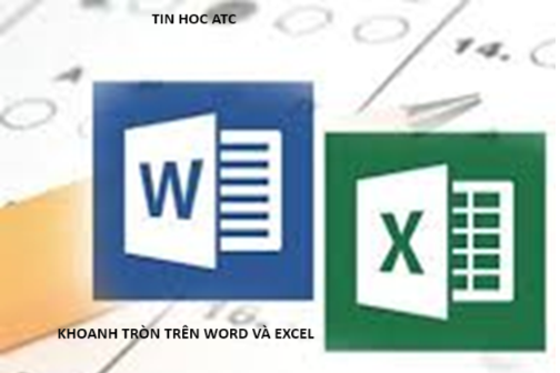 Học tin học văn phòng ở Thanh Hóa Bạn muốn khoanh tròn đáp án trong word và excel, tin học ATC xin hướng dẫn bạn trong bài viết dưới đây nhé!