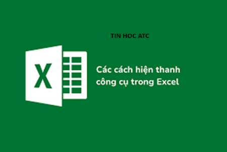 Học tin học văn phòng ở Thanh Hóa Nếu bạn đang băn khoăn và đau đầu vì bị ẩn thanh công cụ? Tin học ATC có giải pháp dành cho bạn đây: