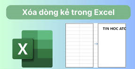 Hoc tin hoc cap toc o thanh hoa Bạn đã biết cách xóa những dòng kẻ của ô trong excel chưa? Bài viết sau đây tin học ATC xin chia sẽ đến