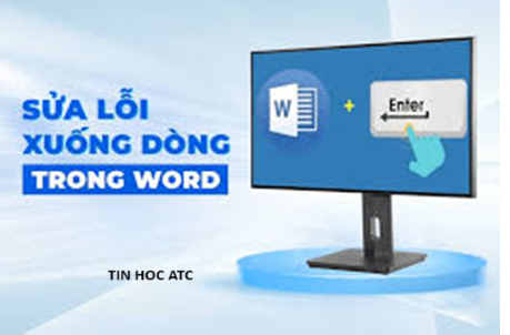 Trung tâm tin học tại thanh hóa Bạn đang loay hoay tìm cách xử lý lỗi xuống dòng trong word, tin học ATC xin chia sẽ đến bạn đọc cách