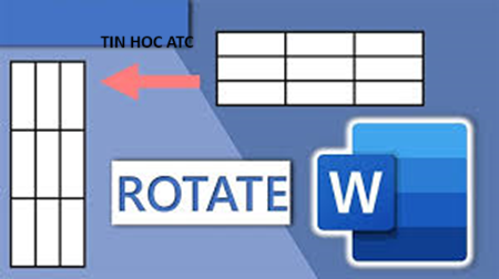 Học tin học tại thanh hóa Xin chào các bạn, bài viết sau đây tin học ATC xin chia sẽ đến bạn về cách xoay bảng trong word cực dễ làm, mời