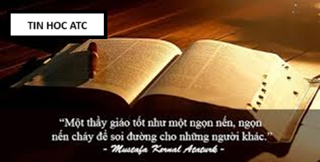 Học tin học tại thanh hóa Cả trăm học viên tặng quà TRI ÂN ATC khi tốt nghiệp, Thế Anh, học viên ATC - Là sinh viên đại học Hồng Đức,