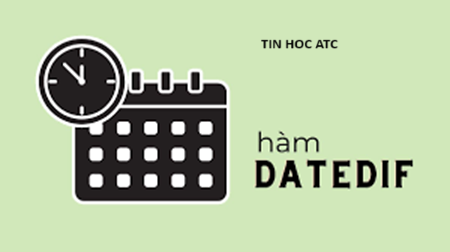 Học tin học văn phòng ở Thanh Hóa Bạn đã biết đến hàm datedif trong excel? Nhưng máy tính của bạn lại không sử dụng được hàm này? Mời