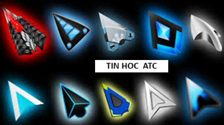 Học tin học tại thanh hóa Nếu bạn đã quá chán với những icon chuột hiện tại, bạn muốn thay đổi icon đó cho sinh động mới lạ hơn, tin học ATC