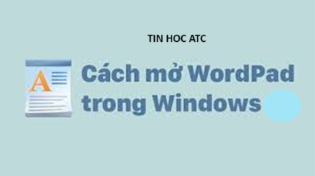 Học tin học văn phòng ở Thanh Hóa Nếu bạn chưa biết cách sử dụng Microsoft Wordpad? Mời bạn tham khảo  bài viết này để biết cách nhé!