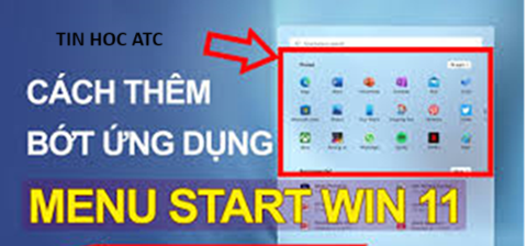 Học tin học văn phòng ở Thanh Hóa Với người dùng win 11, muốn thêm hoặc xóa một thư mục nào đó khỏi start menu bạn hãy làm theo cách sau: