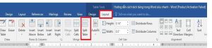 Học tin học thực hành tại thanh hóa Làm cách nào để nối và tách bảng trong word? Tin học ATC xin chia sẻ cách làm trong bài viết dưới đây nhé!