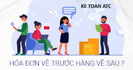 Học kế toán tại thanh hóa Bài viết sau đây kế toán ATC xin chia sẻ đến bạn đọc về cách hạch toán hóa đơn về trước hàng về sau, mời các bạn