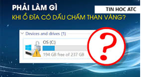 Học tin học văn phòng ở Thanh Hóa Nếu máy tính của bạn đang gặp lỗi ổ đĩa D bị chấm than thì hãy tham khảo ngay bài viết sau đây để