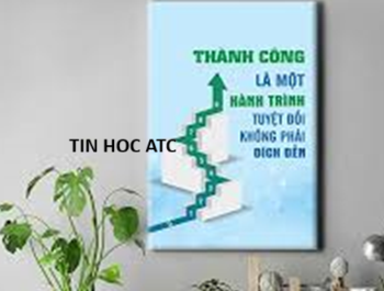 Học tin học cấp tốc tại thanh hóa Bạn không bắt buộc phải thành công ngay từ đầu, bởi thành công không phải là đích đến mà là một hành