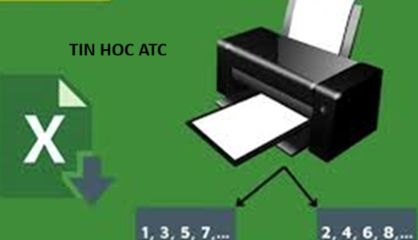 Học tin học văn phòng ở Thanh Hóa Bạn muốn in trang chẵn hoặc lẻ trong Excel để tiết kiệm giấy và dễ sắp xếp? Dưới đây là cách thực hiện