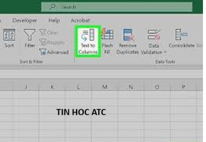 Trung tâm tin học tại thanh hóa Trong quá trình làm việc với Excel, bạn thường gặp các chuỗi văn bản dài được phân tách bằng dấu