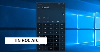 Hoc tin hoc tai thanh hoa Máy tính bỏ túi (Calculator) là công cụ quen thuộc giúp người dùng xử lý nhanh các phép tính từ đơn giản đến